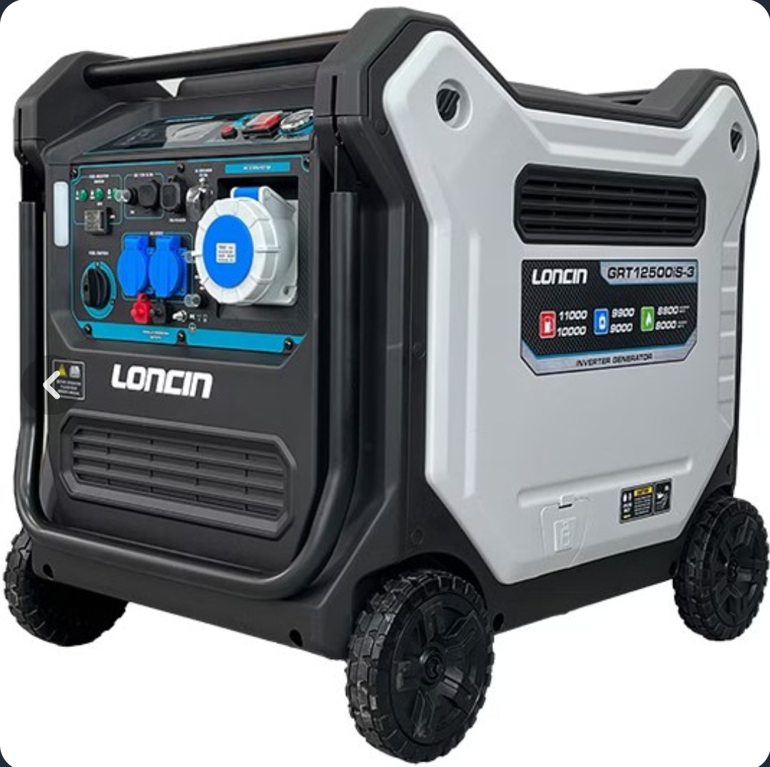 موتور برق لانسین مدل GRT12500iS-3 سه گانه سوز سوپر سایلنت
