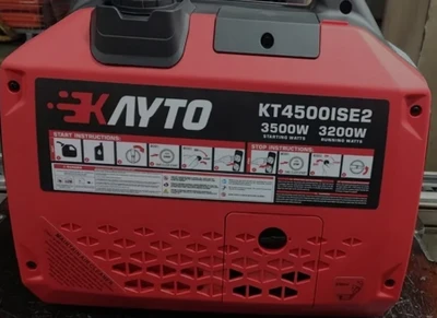 موتور برق سایلنت کایتو مدل KT4500IS ظرفیت ۳.۵ کیلووات تک فاز